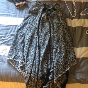 Poncho sweater! one size fits all